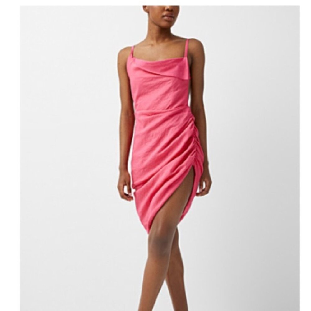 NWT Jacquemus Saudade crinkled dress size 40